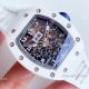 Swiss Copy Richard Mille RM 011-FM Polo Club Saint Tropez Watch White Ceramic Swiss 7750 (4)_th.jpg